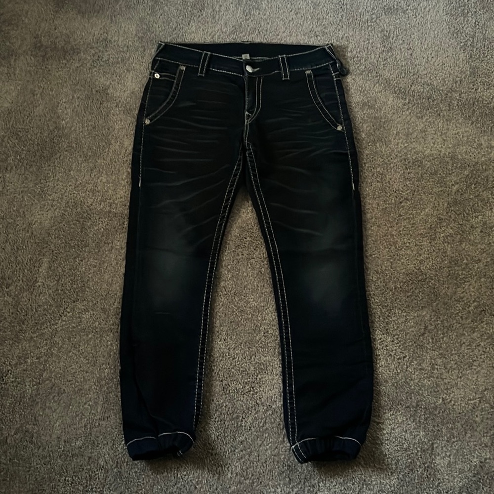 True Religion Jean Joggers Mens 30” waist